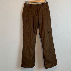 Fera Women's Brown Ski Snow Pants Size 4S